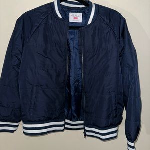 Children’s Place Big Girls Varsity Jacket